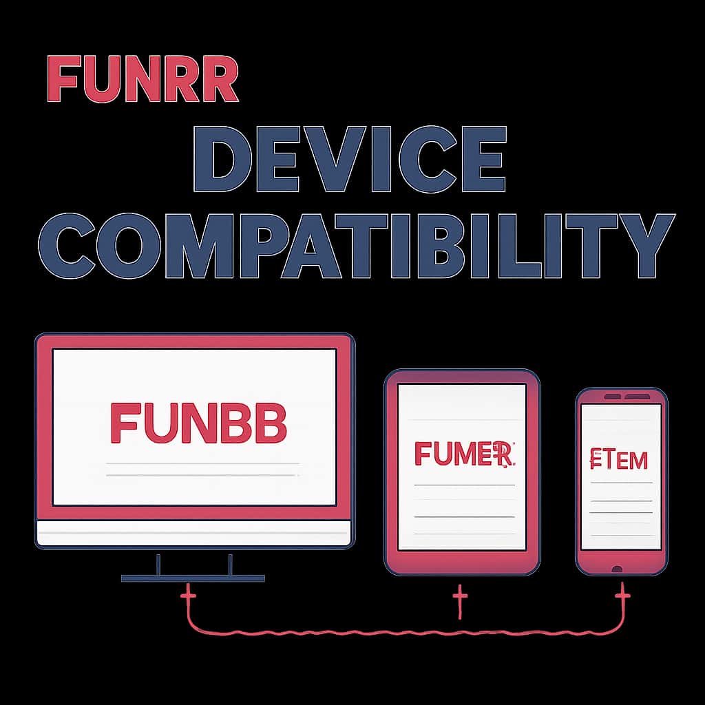 An educational diagram detailing Fun88 device compatibility requirements.