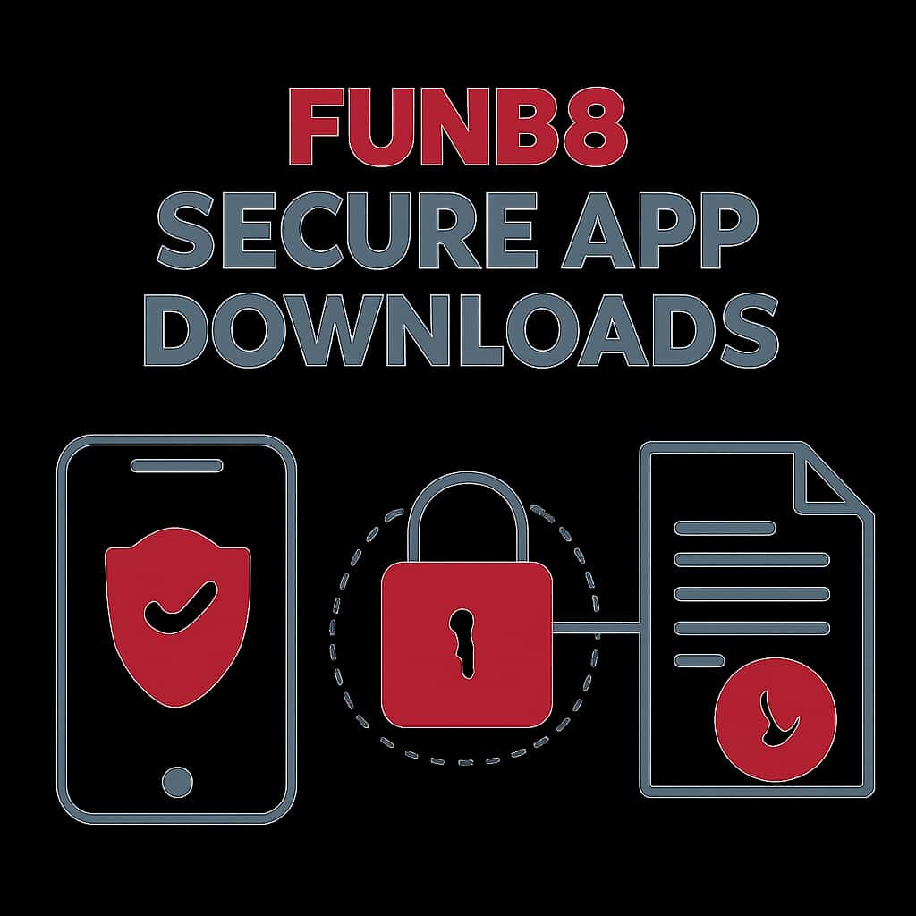 Diagram illustrating Fun88 Secure App Downloads.