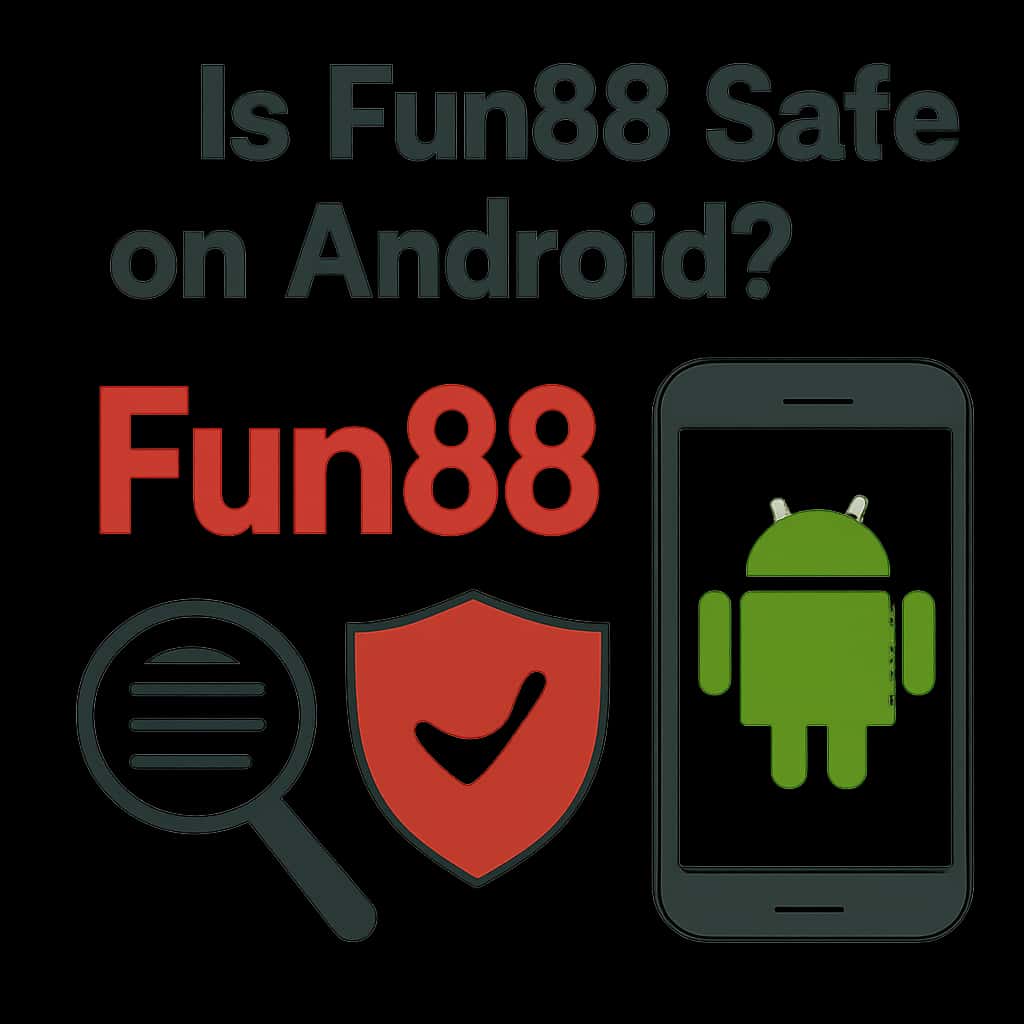 Visual representation of Fun88 app safety features.